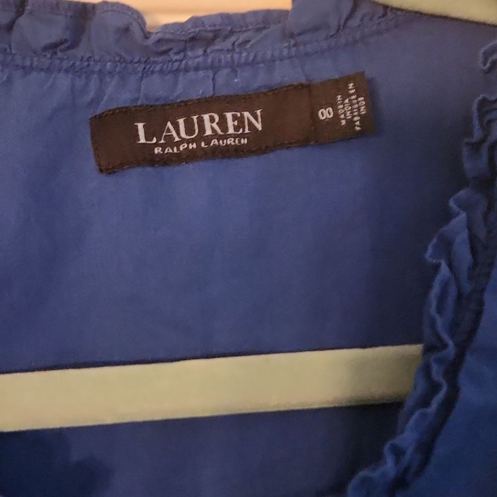 LAUREN Ralph Lauren® Embroidered Cotton Voile Dress - Picture 2 of 4